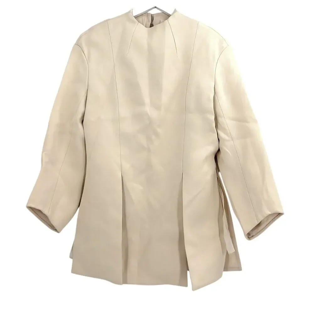 Khaite Mahni Top Bone Size 2